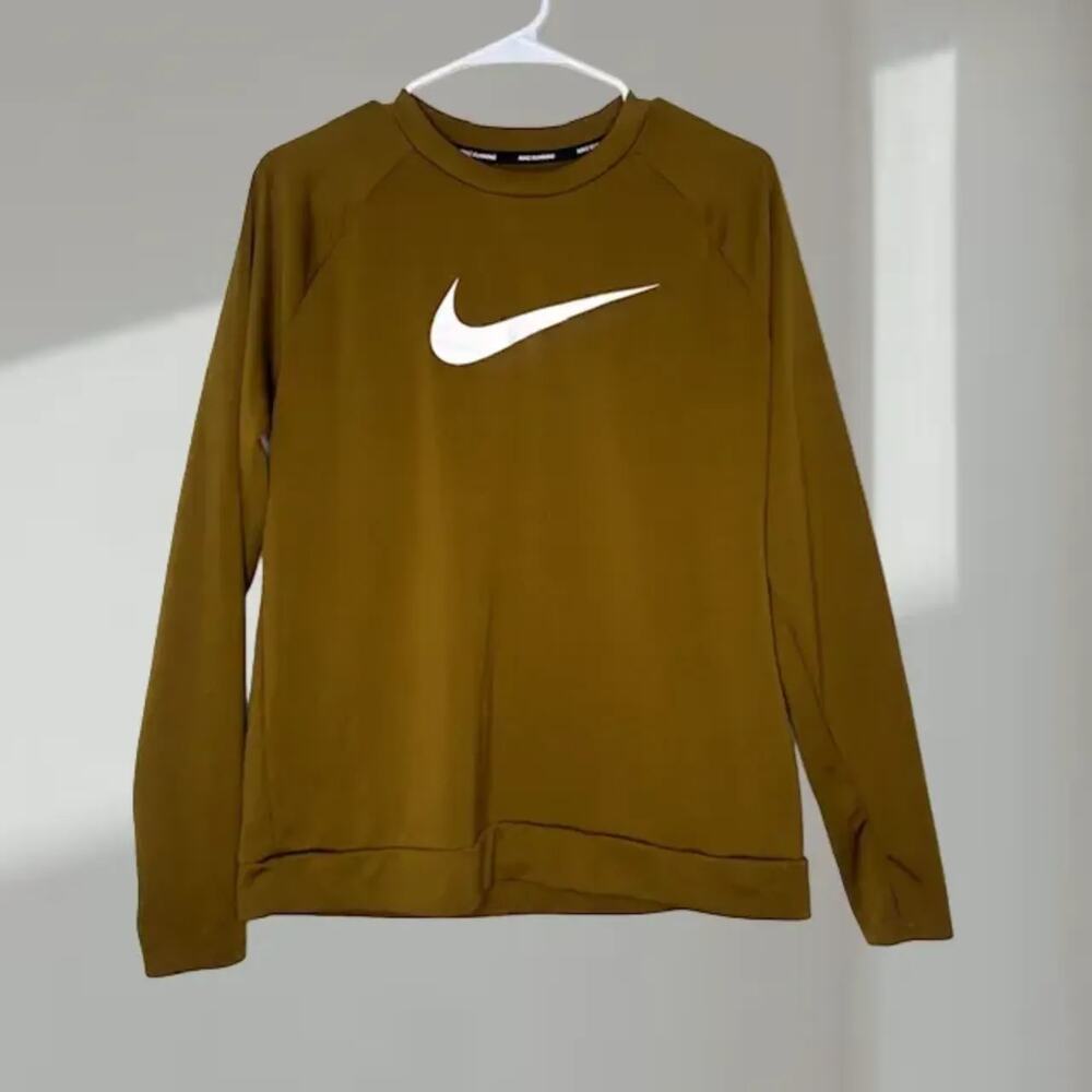 Nike Dri-FIT Running Long Sleeve Training Top(Men’s Large)